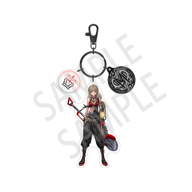 PathtoNowhere Anime Surrounding Acrylic Interlayer 3 Pendant Keychain price for 2 pcs