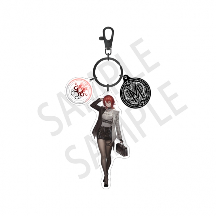 PathtoNowhere Anime Surrounding Acrylic Interlayer 3 Pendant Keychain price for 2 pcs