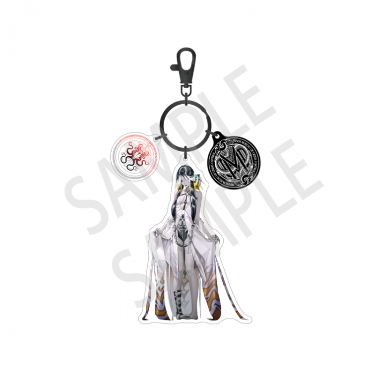 PathtoNowhere Anime Surrounding Acrylic Interlayer 3 Pendant Keychain price for 2 pcs