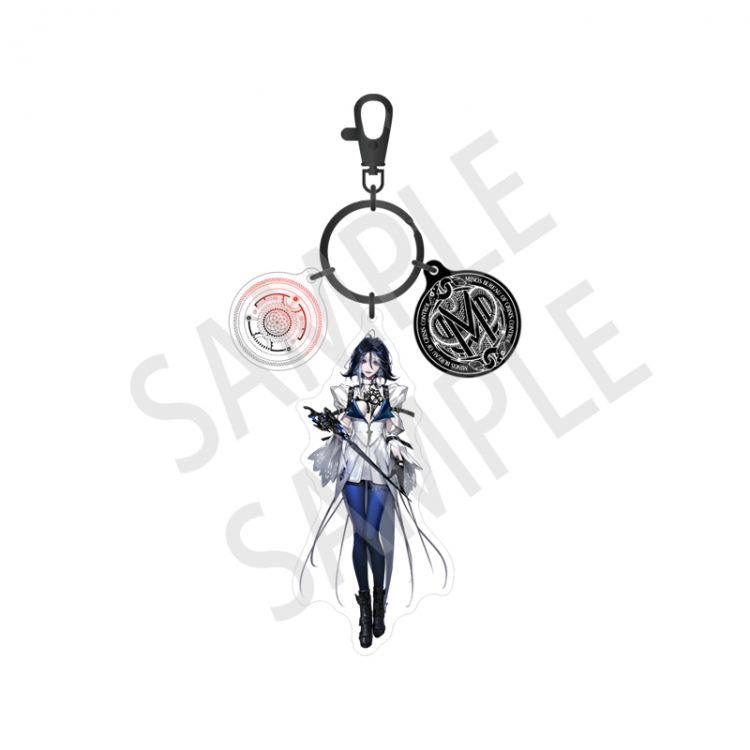PathtoNowhere Anime Surrounding Acrylic Interlayer 3 Pendant Keychain price for 2 pcs