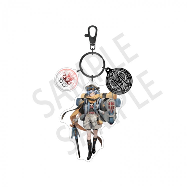 PathtoNowhere Anime Surrounding Acrylic Interlayer 3 Pendant Keychain price for 2 pcs