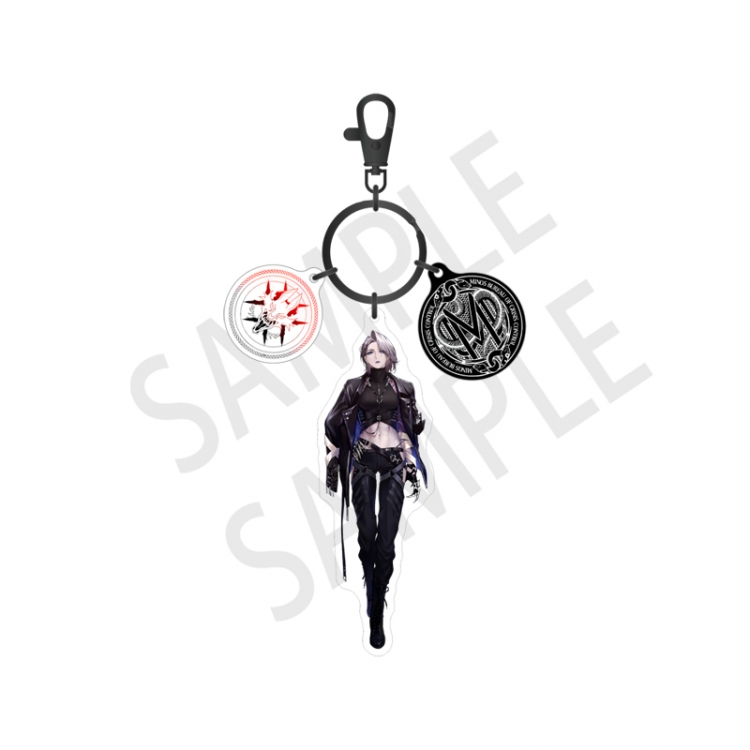 PathtoNowhere Anime Surrounding Acrylic Interlayer 3 Pendant Keychain price for 2 pcs