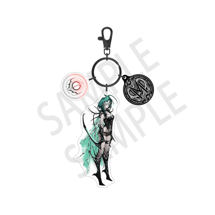 PathtoNowhere Anime Surrounding Acrylic Interlayer 3 Pendant Keychain price for 2 pcs
