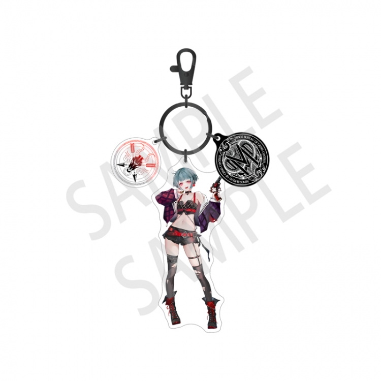 PathtoNowhere Anime Surrounding Acrylic Interlayer 3 Pendant Keychain price for 2 pcs