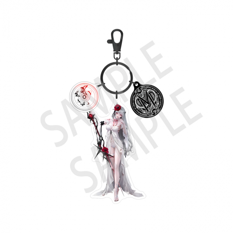 PathtoNowhere Anime Surrounding Acrylic Interlayer 3 Pendant Keychain price for 2 pcs