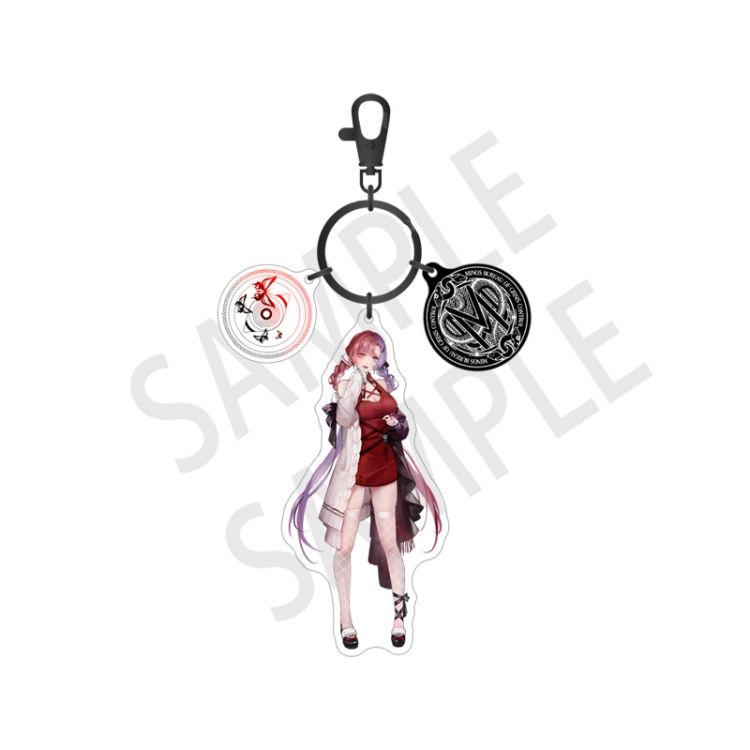 PathtoNowhere Anime Surrounding Acrylic Interlayer 3 Pendant Keychain price for 2 pcs