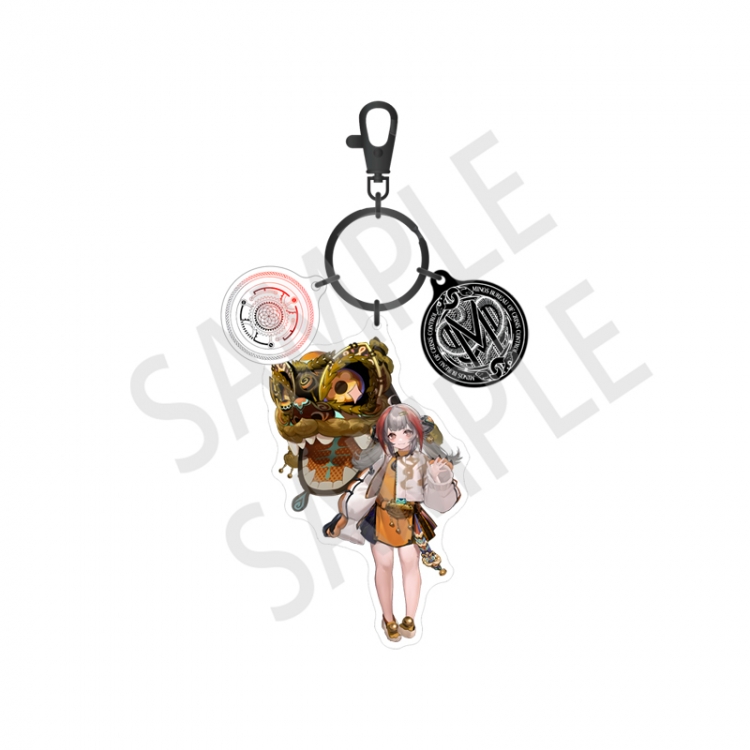 PathtoNowhere Anime Surrounding Acrylic Interlayer 3 Pendant Keychain price for 2 pcs