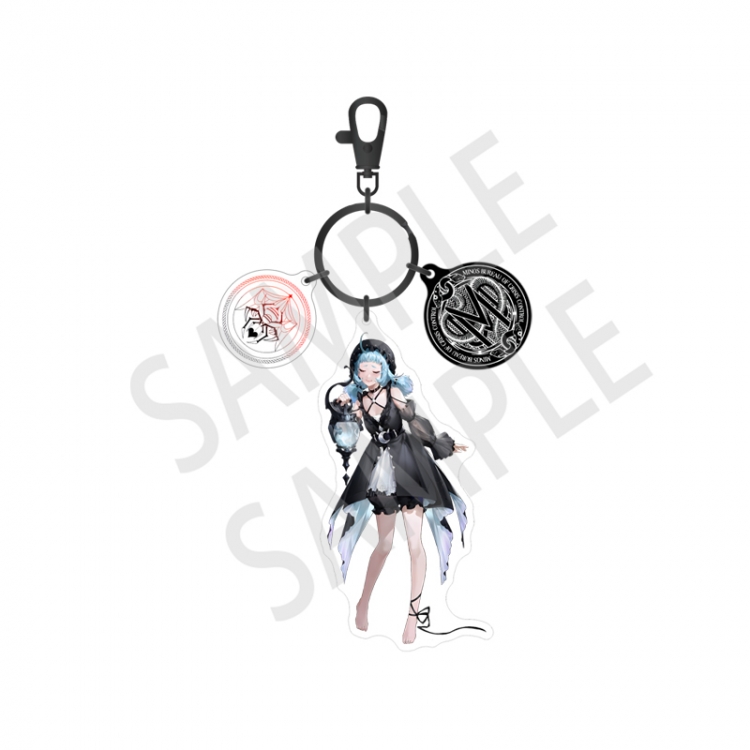 PathtoNowhere Anime Surrounding Acrylic Interlayer 3 Pendant Keychain price for 2 pcs