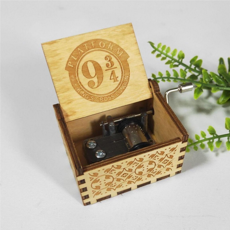 Harry Potter Stall display, hand cranked music box, vintage music box gift 6.4X5.2X4.2CM price for 5 pcs