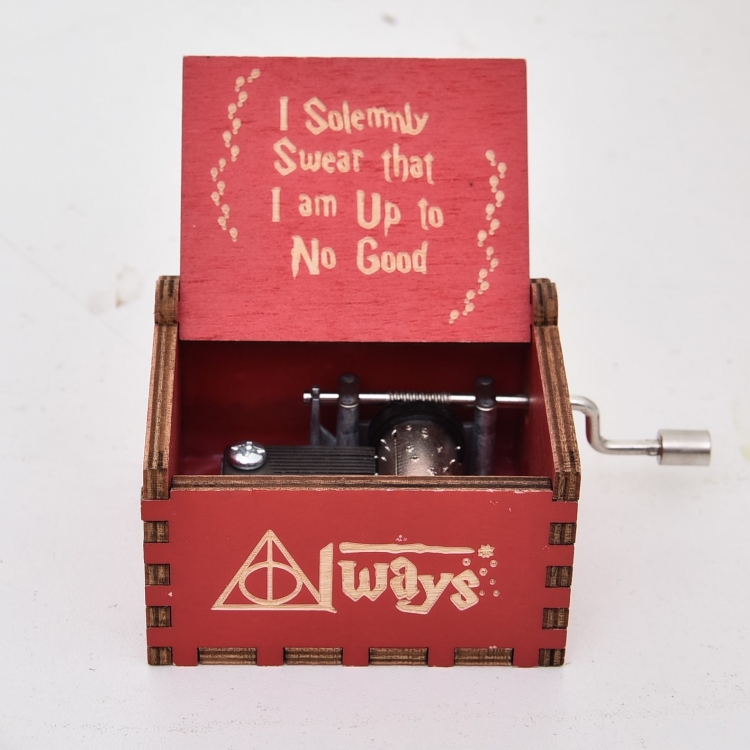 Harry Potter Stall display, hand cranked music box, vintage music box gift 6.4X5.2X4.2CM price for 5 pcs
