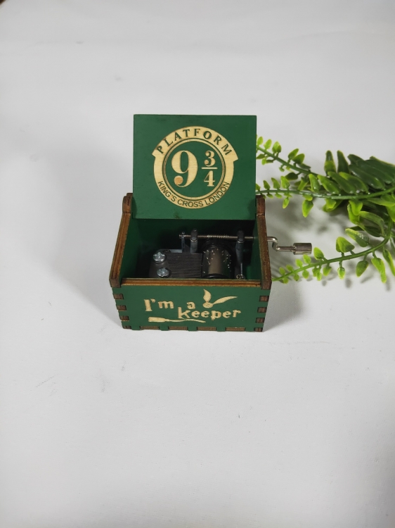 Harry Potter Stall display, hand cranked music box, vintage music box gift 6.4X5.2X4.2CM price for 5 pcs