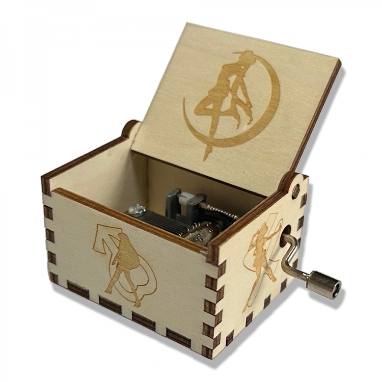 sailormoon Stall display hand cranked music box vintage music box gift 6.4X5.2X4.2CM price for 5 pcs