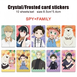 SPY×FAMILY Frosted anime cryst...