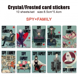 SPY×FAMILY Frosted anime cryst...