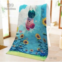 Kirby Anime surrounding towel ...