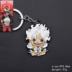 One Piece Anime cartoon keycha...