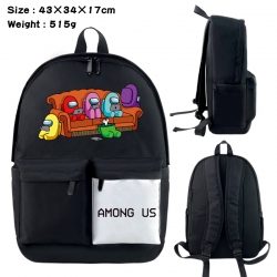 Among-us Anime black and white...