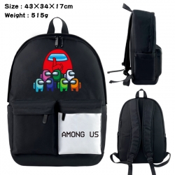 Among-us Anime black and white...
