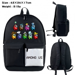 Among-us Anime black and white...