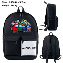 Among-us Anime black and white...