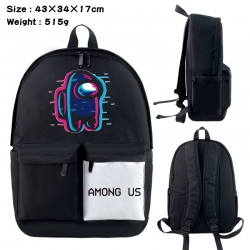 Among-us Anime black and white...