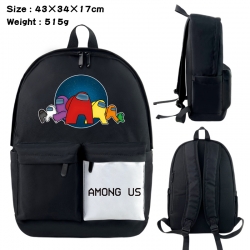 Among-us Anime black and white...