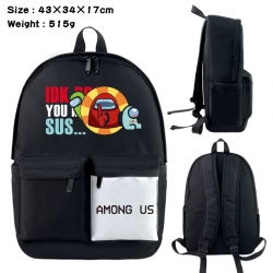 Among-us Anime black and white...