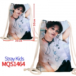 Stray Kids Canvas drawstring p...