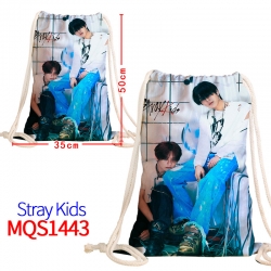 Stray Kids Canvas drawstring p...