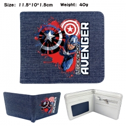 Superhero Anime denim folding ...