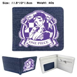 One Piece Anime denim folding ...