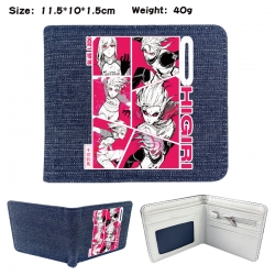 BLUE LOCK Anime denim folding ...