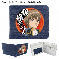 Gintama Anime denim folding fu...