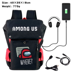 among us Anime Canvas Bucket D...