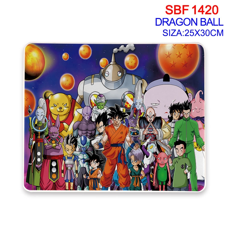 DRAGON BALL Anime peripheral edge lock mouse pad 25X30cm