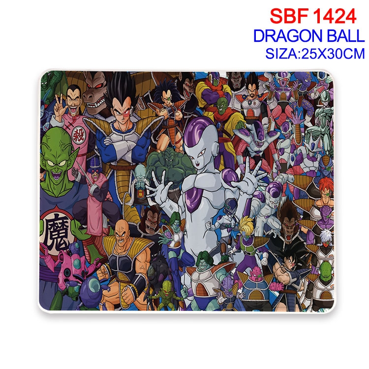 DRAGON BALL Anime peripheral edge lock mouse pad 25X30cm