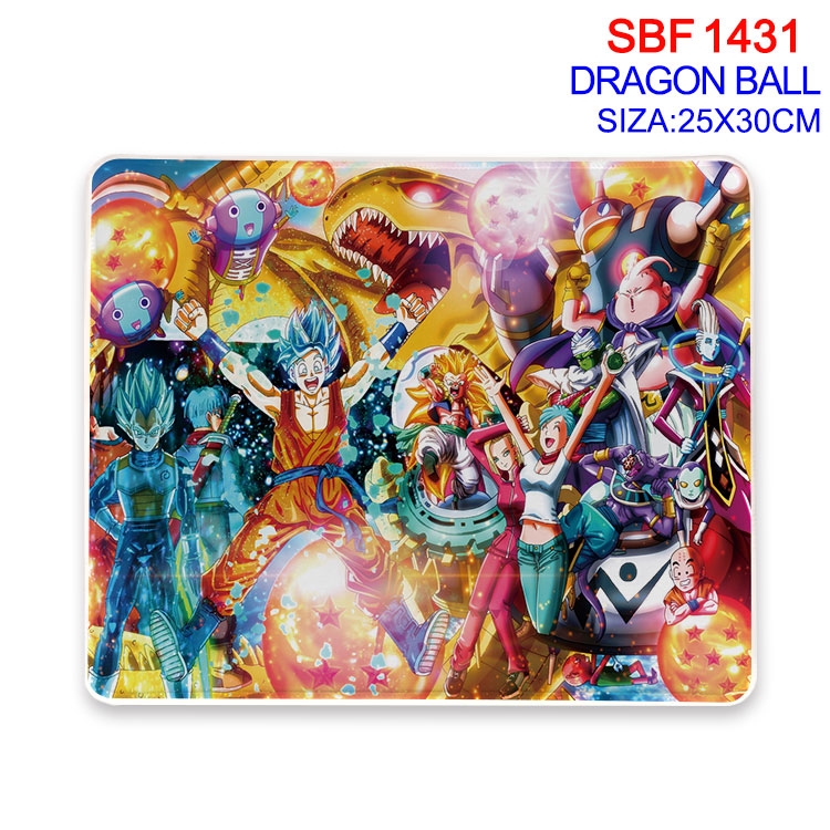 DRAGON BALL Anime peripheral edge lock mouse pad 25X30cm