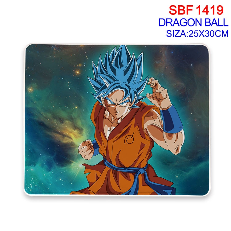 DRAGON BALL Anime peripheral edge lock mouse pad 25X30cm