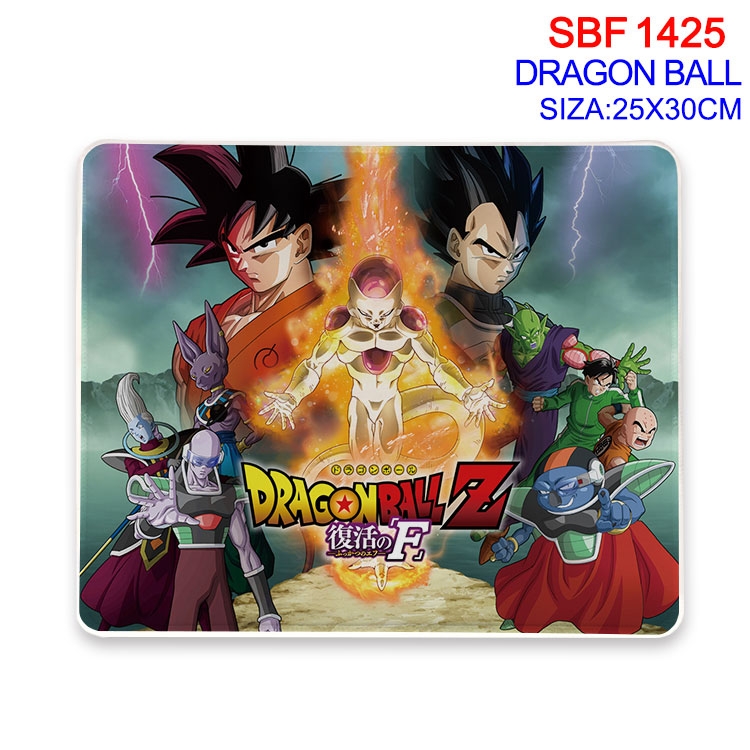 DRAGON BALL Anime peripheral edge lock mouse pad 25X30cm