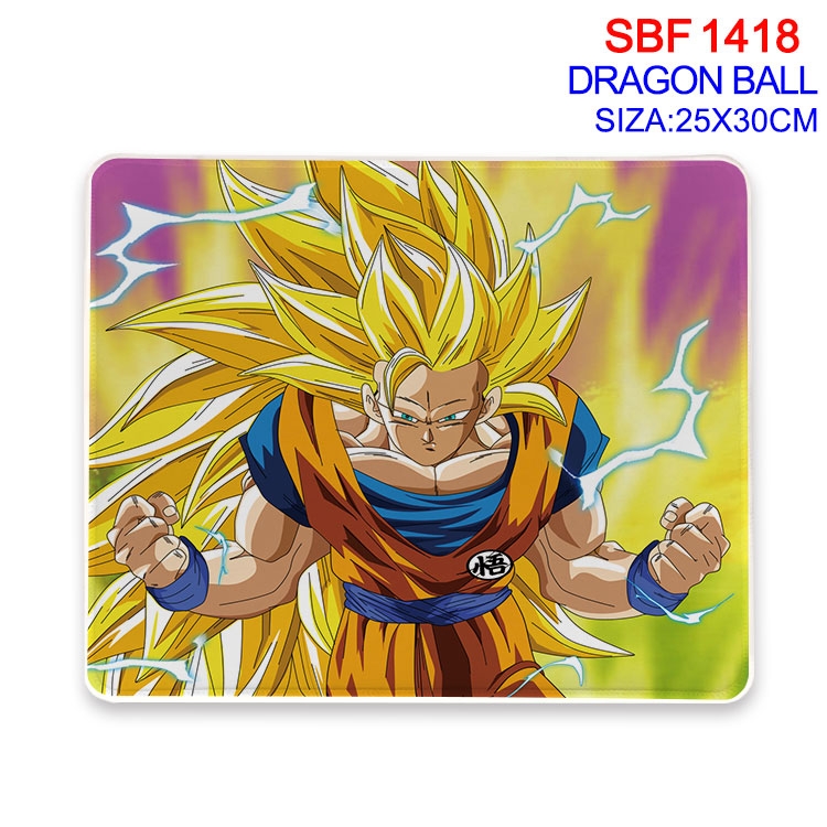 DRAGON BALL Anime peripheral edge lock mouse pad 25X30cm