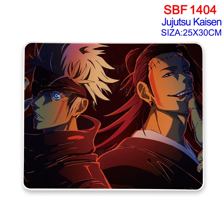 Jujutsu Kaisen Anime peripheral edge lock mouse pad 25X30cm