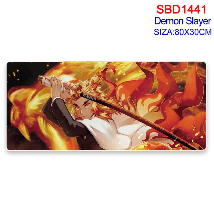 Demon Slayer Kimets Animation peripheral locking mouse pad 80X30cm