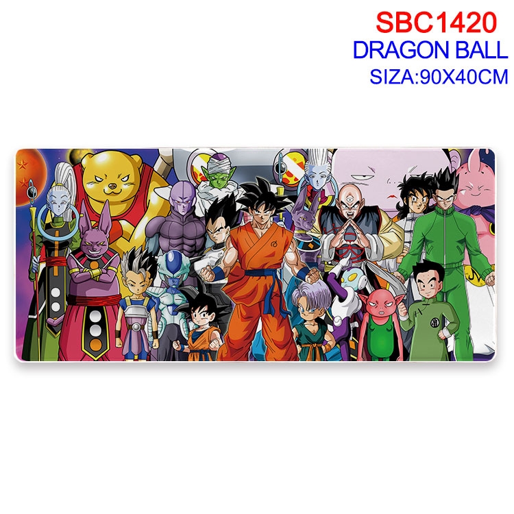 DRAGON BALL Anime peripheral edge lock mouse pad 90X40CM