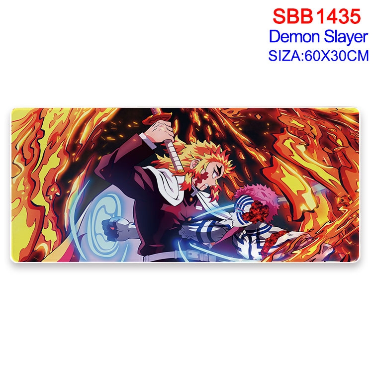 Demon Slayer Kimets Animation peripheral locking mouse pad 60X30cm