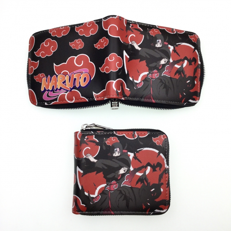 Naruto Animation medium zipper Card Wallet