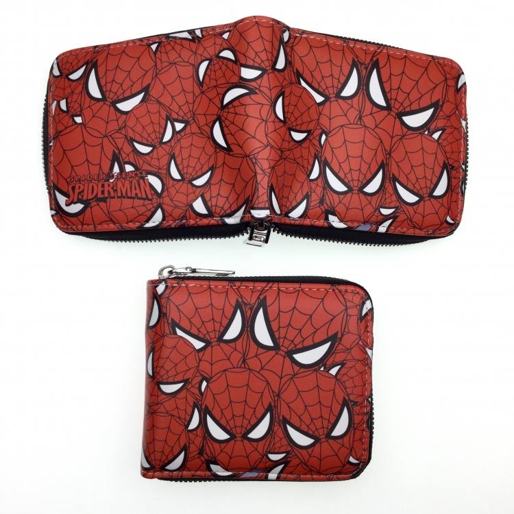 Spiderman Animation medium zipper Card Wallet