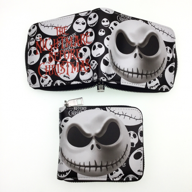 The Nightmare Before Christmas Animation medium zipper Card Wallet