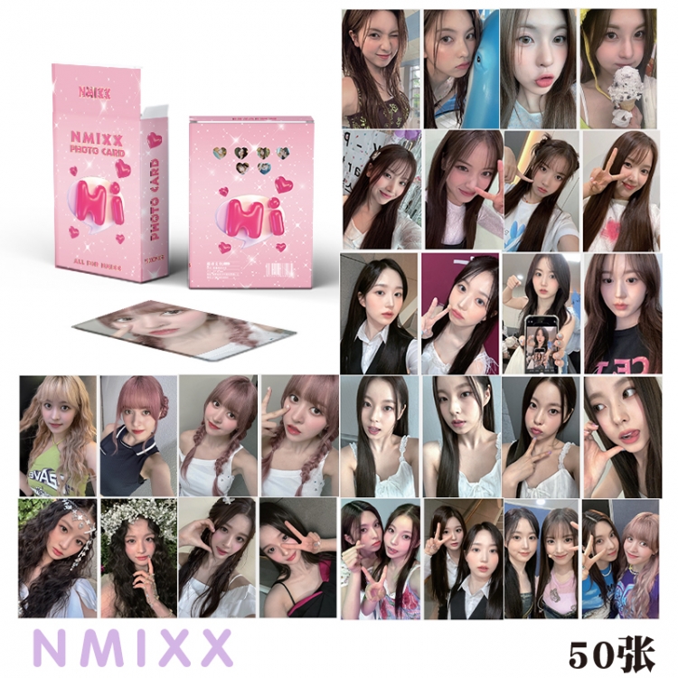 nmixx Game peripheral young master small card laser card a set of 50  price for 10 set