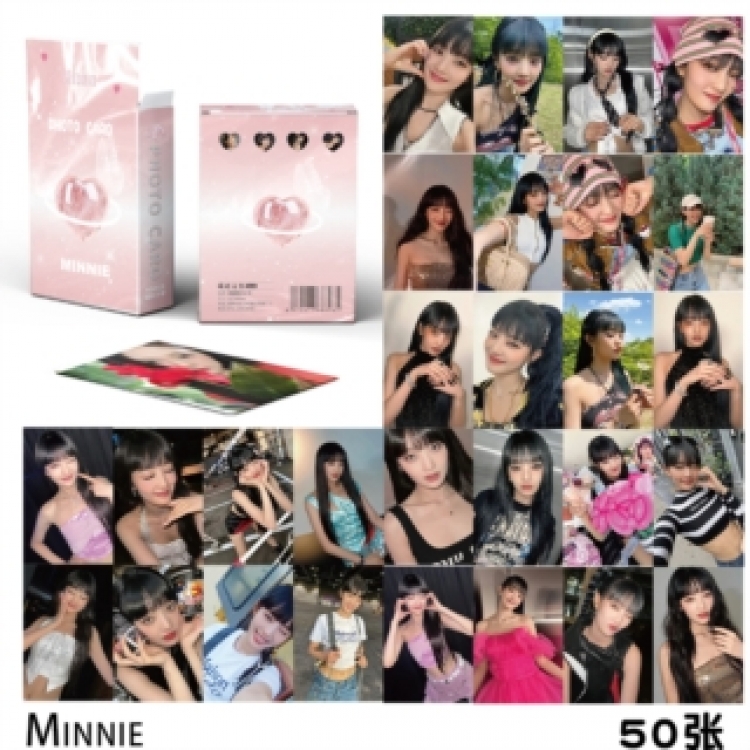 minnie Game peripheral young master small card laser card a set of 50  price for 10 set