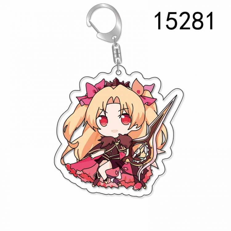 Fate stay night Anime Acrylic Keychain Charm price for 5 pcs